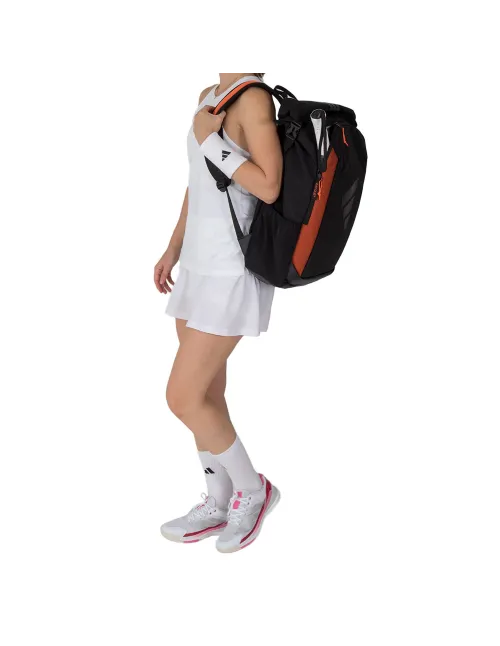 Mochila Adidas Multigame Negro Naranja 3.4 AB1MA2U22 | Ofertas de pádel